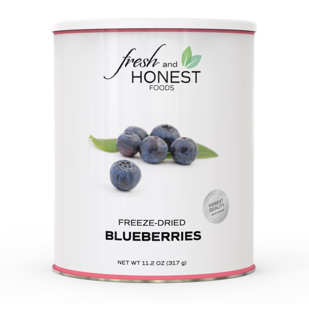 Fresh and Honest Foods 100 All Natural Freeze Dried Blueberries 11.1