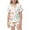 Orange, variant on HNMKIU Girls Bow Print Short Sleeve Pajama Set Cute Preppy Two Piece Sleepwear with Silk Lapel Button Down Top Orange,8-9 Years