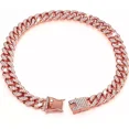 thumbnail image 1 of Collar De Cadena Para Perro Con Eslabones Cubanos Dorados, 1 of 1