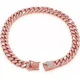 thumbnail image 1 of Collar De Cadena Para Perro Con Eslabones Cubanos Dorados, 1 of 1