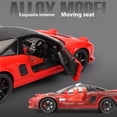 thumbnail image 5 of 1:32 Honda Acura NSX NA1 Supercar Racing Sports Couple Alloy Metal Diecast Model Car Sound & Light Collection Simulation Gifts, 5 of 9