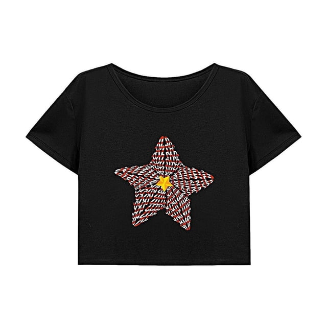 Camiseta holgada de verano cómoda para mujer para viajes de mochilero SG