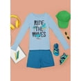 thumbnail image 3 of Ride The Waves, Dino Surfers Long Sleeve Toddler -Image by Shutterstock,  4 Toddler, 3 of 4