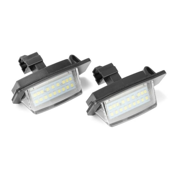 For Mitsubishi Outlander 2006 2018 LED License Plate Lights with Quick Up