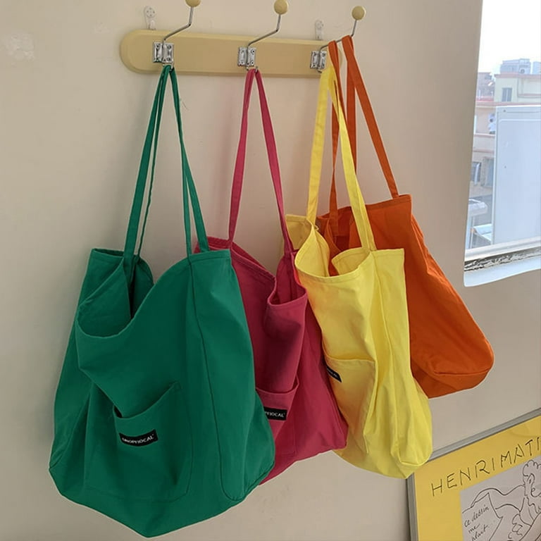 Cocopeaunt Women Tote Bag Canvas Shoulder Bag Chic Small Hobo Bag Crossbody Bag Purse Casual Satchel Handbag for Girls, Adult Unisex, Size: One size
