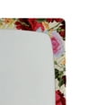 thumbnail image 3 of Ambesonne Tropical Fitted Sheet, Colorful Abstract Roses, King Size, Dark Pink and Pastel Yellow, 3 of 5