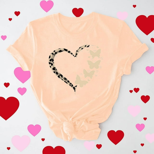 Taylonsss T-Shirt Décontracté à Manches Courtes pour Femmes avec Imprimé Arbre de Noël et Col Rond, Haut de Mode pour Usage Quotidien et Fête, Mélange 95 % Polyester et 5 % Élasthanne