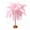 Pink, variant on PRINxy Feather Table Lamp Bedside Lamp Night Light Battery Operated LED Table Lamp For Bedroom Living Room Party Wedding Centerpiece Christmas Valentine's Day Decor,White,
