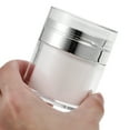 thumbnail image 3 of 3Pcs Practical Airless Pump Jars Empty Lotion Bottles Facial Cream Containers, 3 of 8