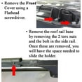 thumbnail image 5 of BrightLines Roof Rack Crossbars Replacement for Honda Pilot 2003-2008, 5 of 7