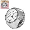 thumbnail image 4 of 8 Colores Moda Mujeres Hombres Reloj de Anillo Analógico de Cuarzo Único Conveniente Adecuado Casual Citas Fiesta Uso Diario Mano de Obra Exquisita Aspecto Elegante, 4 of 7