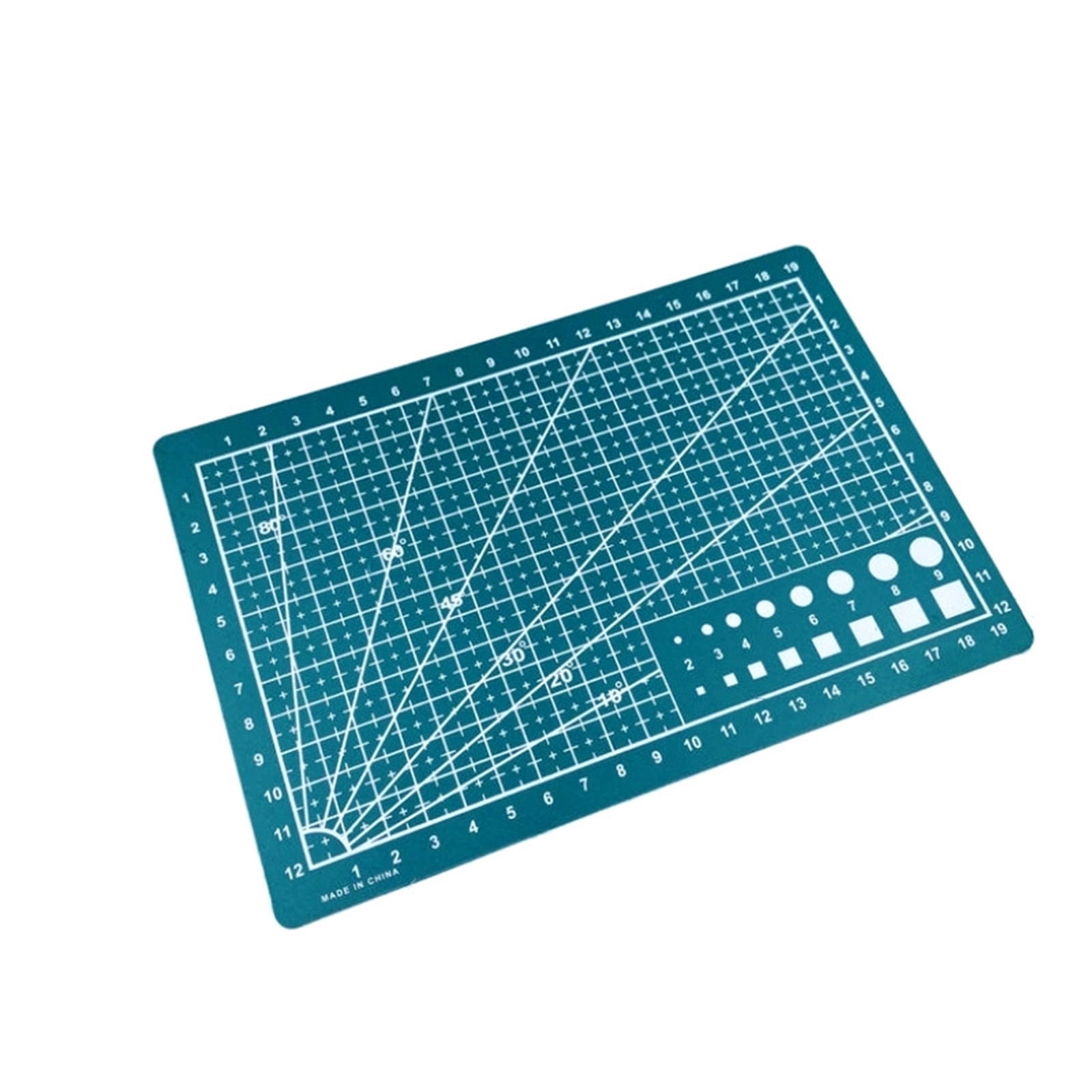 A3 A4 Cutting Mats Pvc Rectangle Grid Lines Self Healing Cutting Board Tool Fabric Leather Paper Craft Tools Plate Pad Color : Green, Paper Size : A4 
