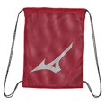 thumbnail image 1 of [Mizuno] Mesh Bag S Lightweight Swimming Pool Training 33JM2032 Red x Black, 1 of 2