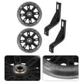 thumbnail image 3 of 2 Pcs Light Flashing Mute Children Bike Auxiliary Wheel Accessories With 14 Inch Bracket (Black), 3 of 5