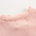 thumbnail image 4 of Utlike Girls Knit Cardigan Sweater Open Front Top For Toddler To Kids Soft Comfortable With Dresses Versatile Tee Size 6 Years-7 Years Pink, 4 of 7