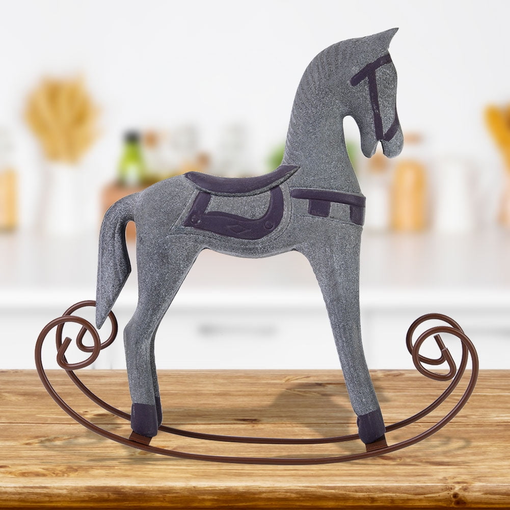 carved rocking horse