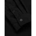 thumbnail image 4 of COOFANDY Men's Waffle Button Down Shirts Casual Long Sleeve Shacket Jacket with Pockets, 4 of 9