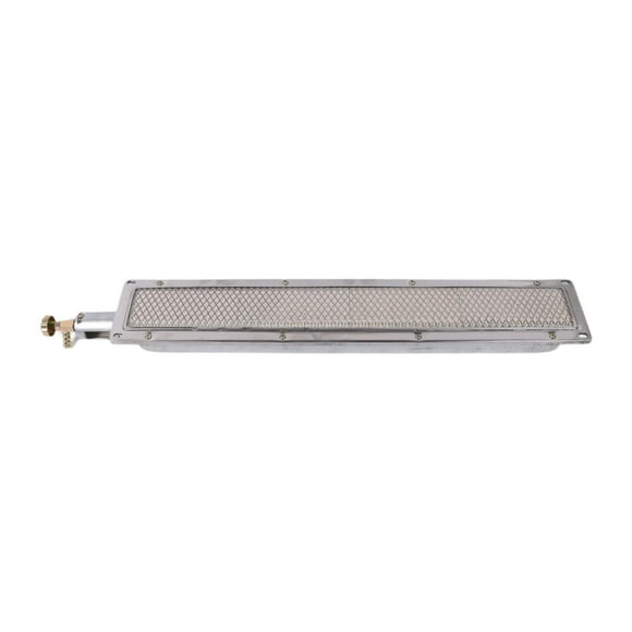 Quemador infrarrojo para barbacoa Quemador infrarrojo para asar Accesorio industrial Quemador infrarrojo de repuesto para exteriores Quemador de gas 41x8cm