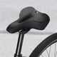 thumbnail image 5 of Cojín de esponja para asiento de bicicleta, transpirable y hueco, para bicicleta de montaña Negro, 5 of 8