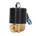 thumbnail image 3 of Oubit Water Solenoid Valve,Solenoid Valve 2W Normally Normally Closed Solenoid Valve Brass Electric Solenoid Valve Versatile Functionality, 3 of 9