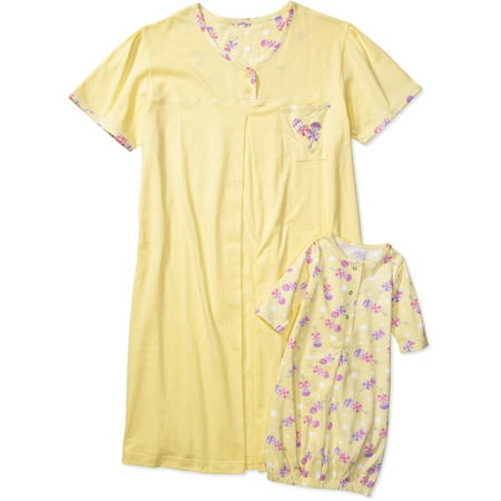 nursing gown w/onesie