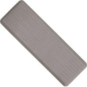 Dynarex FLATMat Fall Mats for Elderly Patients - Beveled Edge for Wheelchair Accessibility - Non-Slip Senior Fall Prevention Pad for Protection (24" x 70" x 0.75", Warm Grey)