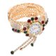 thumbnail image 5 of 1pc Reloj de pulsera de moda Reloj de aleación creativo Reloj de cuarzo brillante para mujer, 5 of 8