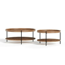 Modrest Savoy - Modern Walnut Large Coffee Table