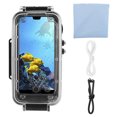 thumbnail image 2 of Funda protectora para buceo, funda impermeable para teléfono móvil de buceo de 40 m, funda protectora para teléfono de primera calidad, 2 of 9