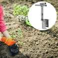 thumbnail image 1 of CATIEBYE Hole Punching Tool Garden Digger For Farmers Stainless Steel 1Pack, 1 of 8