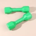 thumbnail image 1 of SEWACC 4Pcs Green Plastic Dumbbells for Outdoor Games Dance and Exercise Training, 1 of 6