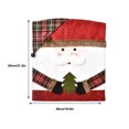 thumbnail image 2 of Yuarrent Funda trasera para silla de animales de dibujos animados con temática de Navidad, fundas decorativas para asientos de hogar, Kits de decoración para fiestas, 2 of 6