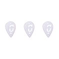 thumbnail image 3 of Yuarrent Multifunctional Button Positioning Ruler Good Toughness Various Exquisite Convenient Rulers Styles DIY Quilting Transparent Type1 NO1, 3 of 6