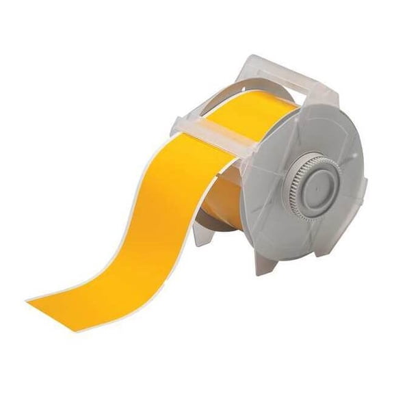 Brady Thermal Transfer Label, Yellow, Labels/Roll: 270 121548