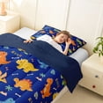 thumbnail image 4 of Erosebridal Dinosaur Twin Comforter Sets for Kids Boys, Funny Wildlife Bedding Set, 4 of 6