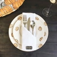 thumbnail image 2 of 120 Piece Gold Plastic Silverware Set - Reusable & Recyclable - Gold Plastic Utensils for Weddings, Anniversaries, Showers, Parties - 40 Forks, 40 Spoons, 40 Knives - Elegant Cutlery by JL Prime, 2 of 11
