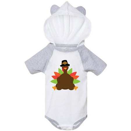 

Inktastic Thanksgiving Pilgrim Turkey Gift Baby Boy or Baby Girl Bodysuit