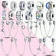 thumbnail image 2 of Charms 2023 Últimos Encantos De Plata Esterlina 925 Luna Estrella Clip Tapón Cadena De Seguridad Compatible Con Serpiente Pulsera Original Para DIY Joyería De Mujer Gao Jiahui unisex, 2 of 2