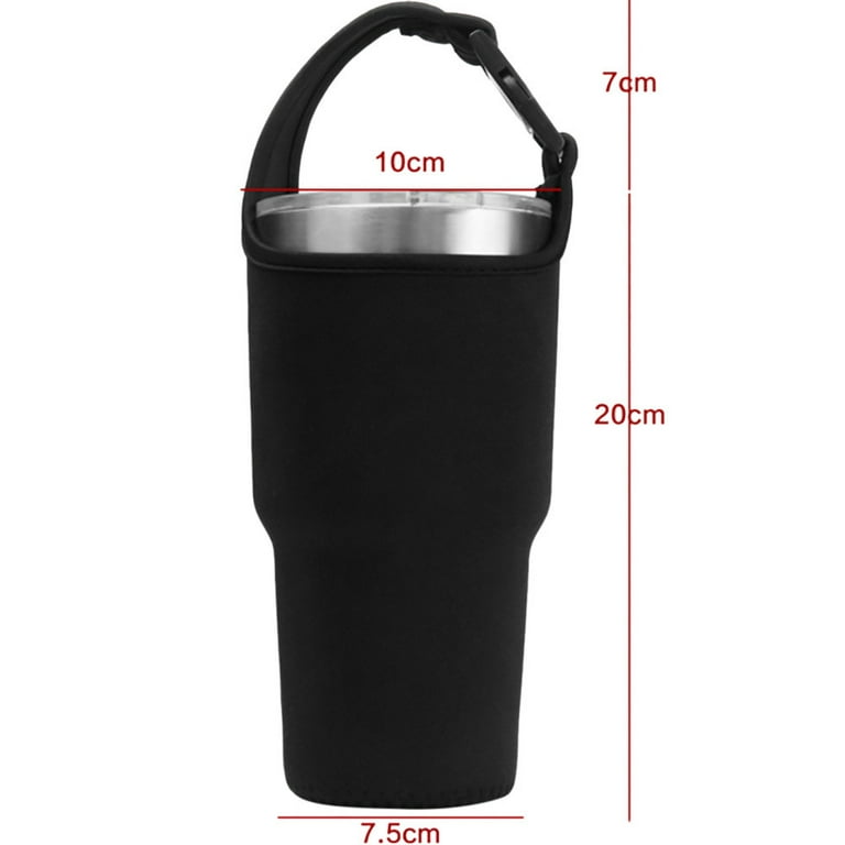 Tumbler Carrier Holder with Shoulder Strap,Cup Sleeve Carrying