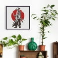 thumbnail image 6 of 1pc Chinese Swordsman Samurai Stencil - 29.7x21cm China Heroes Drawing Stencil for Painting on Wood Fabric Paper Wall, 6 of 7