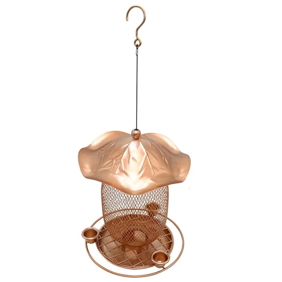 HILOGEL Decorative Bird Feeder Wild Bird Feeder Backyard SquirrelProof Bird Feeder