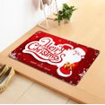 thumbnail image 3 of Tapis de Décoration de Festival de Noël pour Porte d'Entrée Intérieur Extérieur Antidérapant, 3 of 5