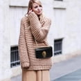 thumbnail image 5 of Bolsos y carteras de lujo negros para mujer, bolso bandolera de piel de cocodrilo a cuadros, bolso cruzado para mujer, marca de viaje, novedad de 2024, 5 of 5