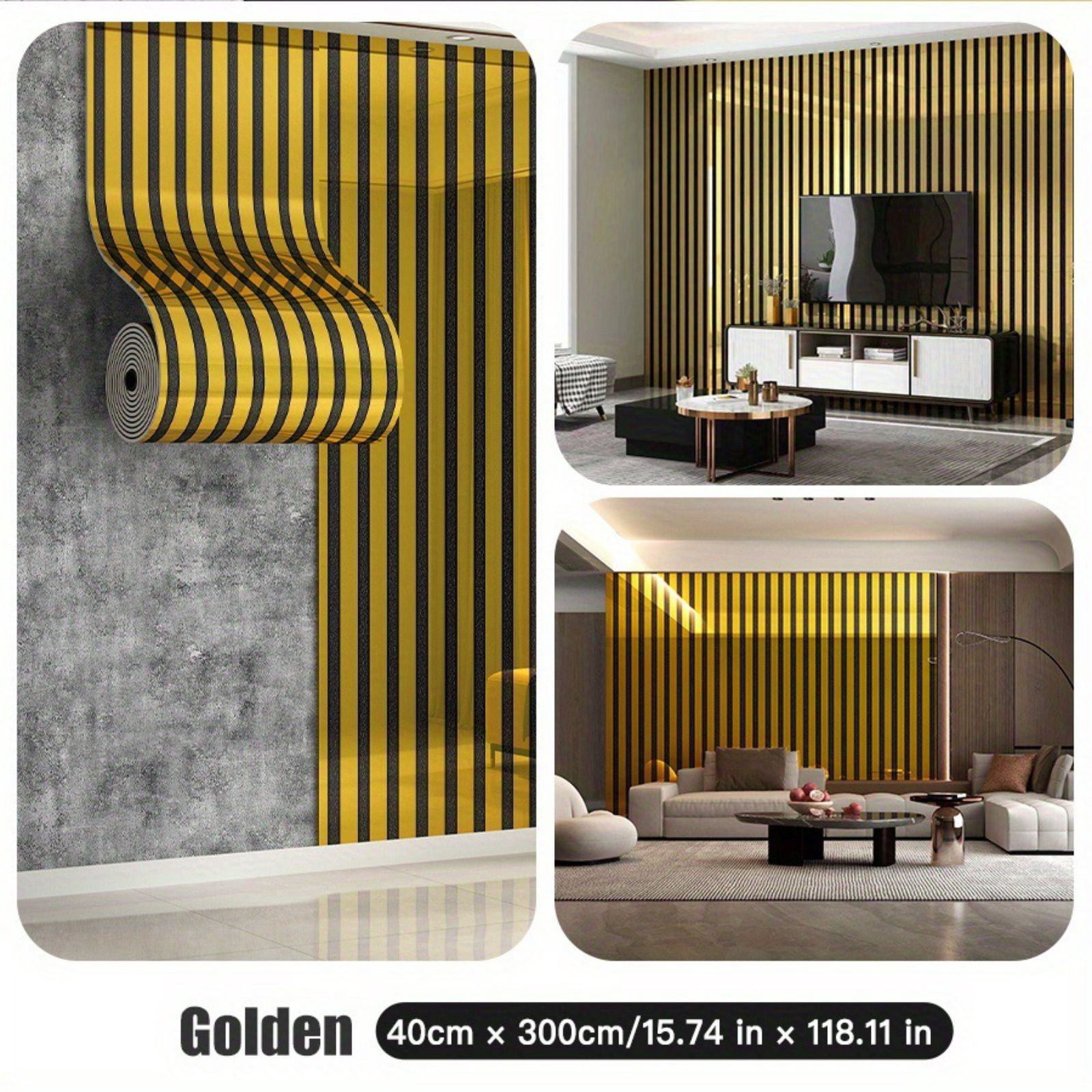 75*118 Inch Self-Adhesive Mirror Grille Wall Sticker, Luxury Reflective Peel and Stick Tile Wallpaper, Glue-Free Self-Adhesive Wall Decor