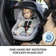 thumbnail image 4 of Evenflo Revolve180 LiteMax NXT Rotating Infant Car Seat, 4 of 12