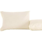 Cottonova Cotton Wrinkle-Free 500-Thread-Count Pillowcase, Set of 2