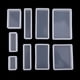 thumbnail image 3 of 11 Unids BLESIY Moldes de silicona cuadrados Rectángulo Cuadrado De Silicona De Fundición De Coaster Para Joyería De Resina, 3 of 8