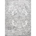 thumbnail image 4 of nuLOOM Lorraine Textured Abstract Maze Area Rug, 2' 8" x 8', Runner, Lorraine Grey, 4 of 5