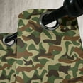 thumbnail image 3 of Ambesonne Camouflage Grommet Curtain, Hunter in Forest, 50" x 72", Green Brown Khaki, 3 of 6