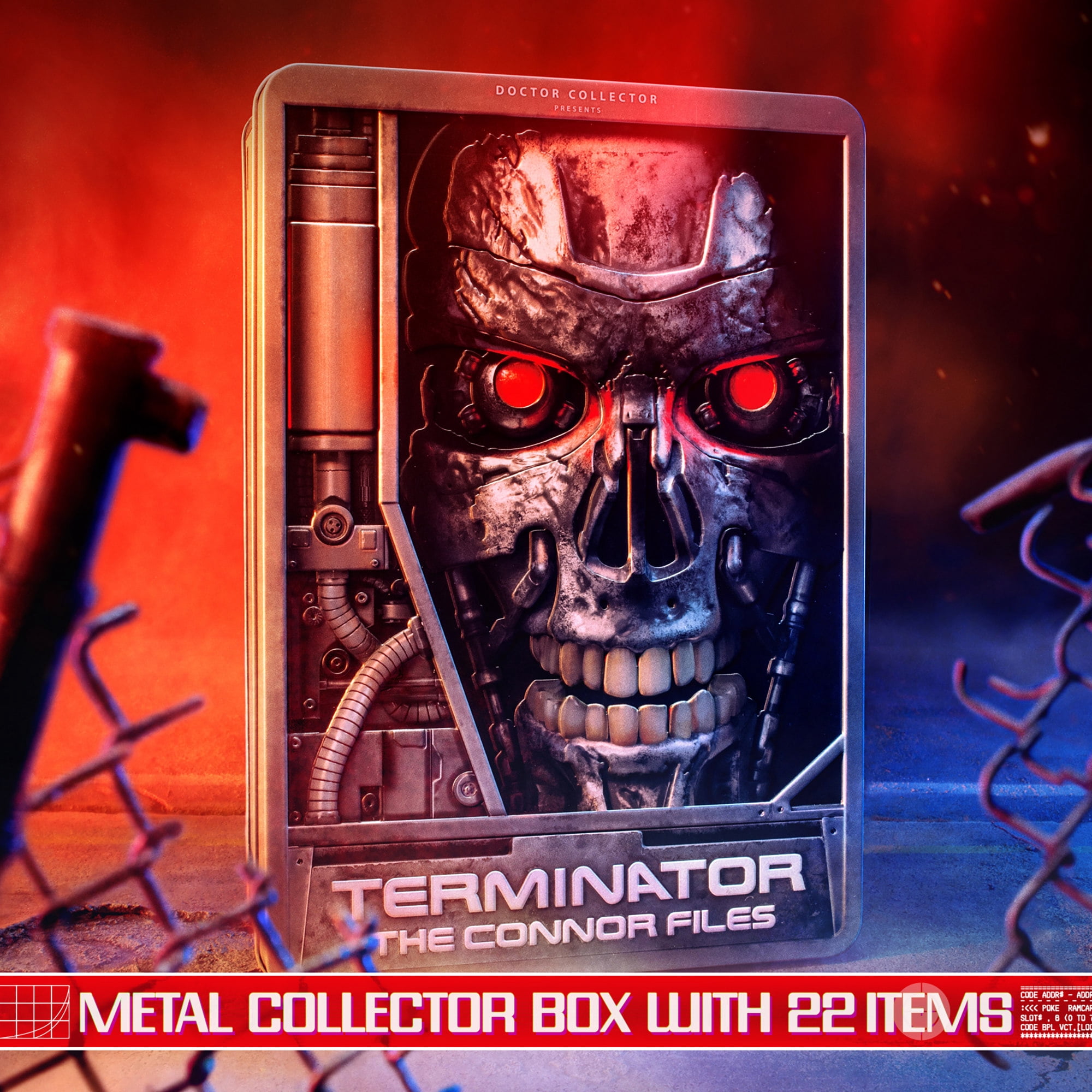 The Connor Files ターミネーター コナーファイルズキット Doctor Collector: Terminator - The Connor Files Kit - Metal
